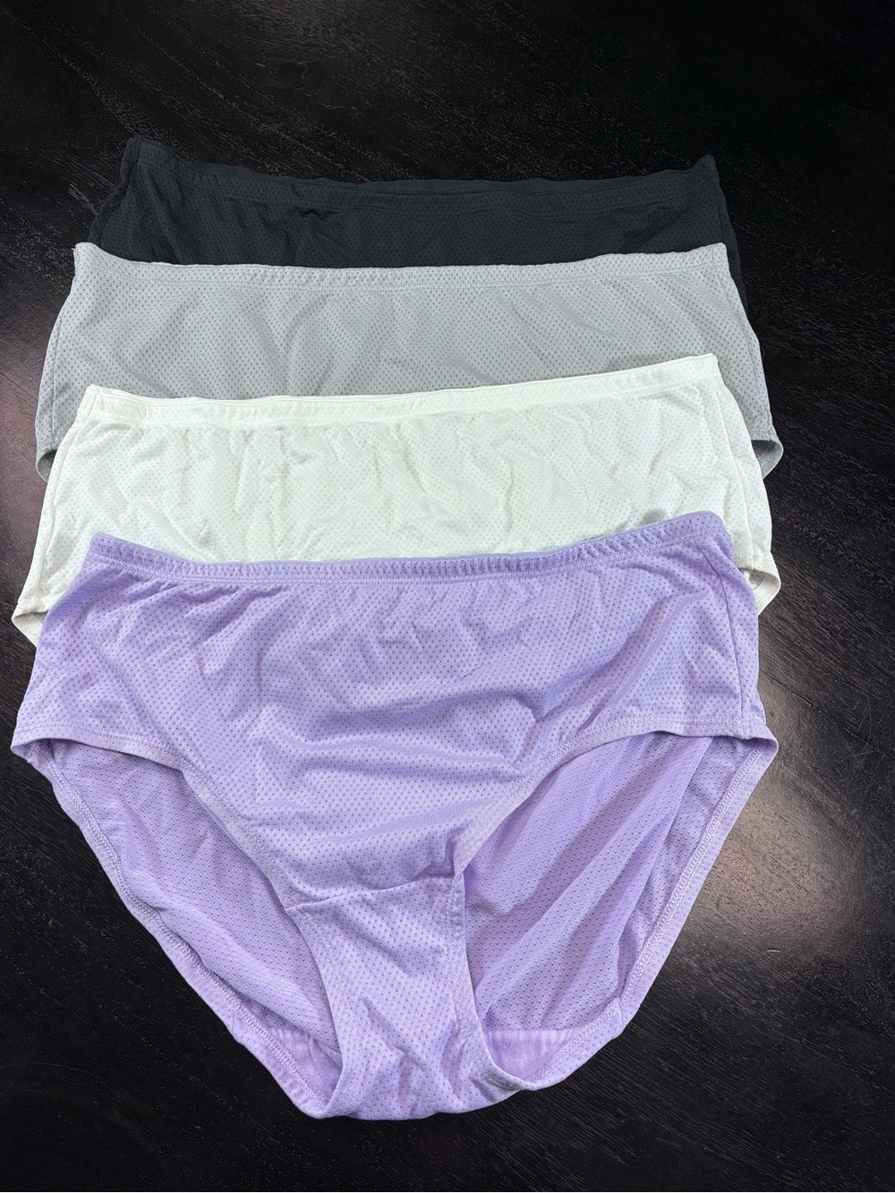 Fruit of the Loom Lavender and White Women's Undergarment
